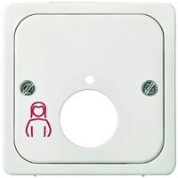 ELSO centrale plaat ELG735744 monitoroproepknop zuiver wit 1 stuk(s) - thumbnail