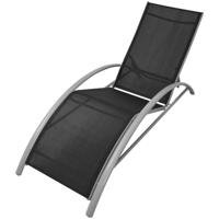 Ligbed aluminium zwart - thumbnail