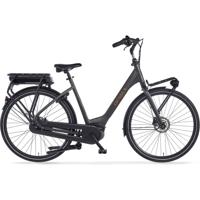 Cortina E-Common Family Moederfiets Bosch Active Line Plus 28 inch 46cm Black Gold Matt DB8 - thumbnail