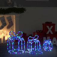 Kerstverlichting cadeaudozen 180 LED's binnen en buiten - thumbnail
