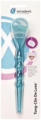 Miradent Tongschraper Deluxe Blauw