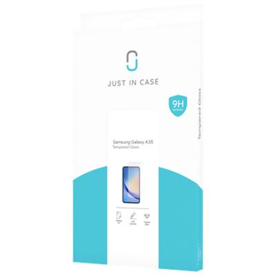 Just in Case Tempered Glass voor Samsung A35 Smartphone screenprotector Just in Case Tempered Glass voor Samsung A35 Smartphone screenprotector