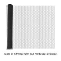 VidaXL Hexagon hek grijs 1,2 x 50 m pvc - thumbnail