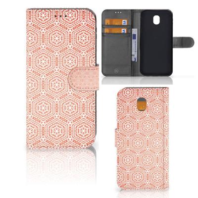 Samsung Galaxy J5 2017 | Telefoon Hoesje | Pattern Orange Samsung Galaxy J5 2017 | Telefoon Hoesje | Pattern Orange