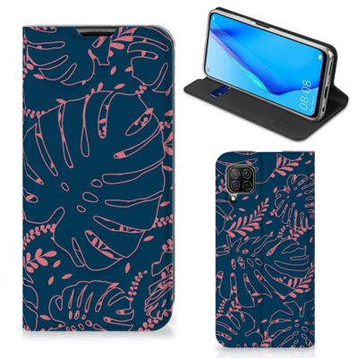 Huawei P40 Lite Smart Cover Palm Leaves Huawei P40 Lite Smart Cover Palm Leaves
