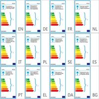 Paalverlichting tuin E27 220 cm aluminium donkergroen 3-delig - thumbnail