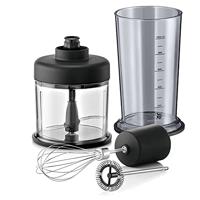 WMF Lineo Staafmixer 700 W Turbofunctie, Met voet, Met mixbeker RVS, Zwart - thumbnail