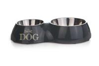 Dinner hondenvoerbak Best Dog M grijs - thumbnail