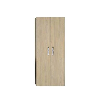 Kolomkast Dubbel Sanicare Soft-Closing Deuren Chromen Greep 160x67x32 cm Antraciet Sanicare