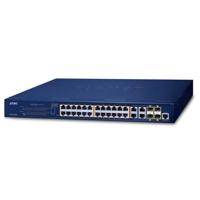 Planet GS-4210-24P4C netwerk-switch Managed L2/L4 Gigabit Ethernet (10/100/1000) Power over Ethernet (PoE) 1U Blauw - thumbnail