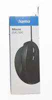 Hama Ergonomische muis USB Optisch Zwart 6 Toetsen 1000 dpi, 1400 dpi, 1800 dpi Ergonomisch - thumbnail