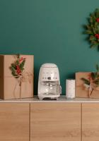 SMEG - Koffie - Melkopschuimer compact MFF02BLEU Creme - thumbnail