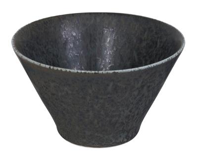 Matzwarte Kom - Onyx Noir - 400ml, 13.2 x 7.6 cm