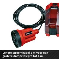 Einhell GE-SP 18 LL Li - Solo 4181560 Dompelpomp voor schoon water 4500 l/h 8 m - thumbnail