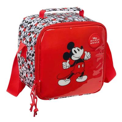 Thermische Snacktas Mickey Mouse Clubhouse Wit Rood 20 x 20 x 15 cm Thermische Snacktas Mickey Mouse Clubhouse Wit Rood 20 x 20 x 15 cm