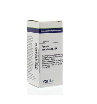 VSM Ferrum metallicum 30K 4 Gram VSM Ferrum metallicum 30K 4 Gram