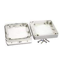 Hammond Electronics 1555N2F17GY Universele behuizing 120 x 120 x 37.2 Polycarbonaat Lichtgrijs 1 stuk(s) - thumbnail