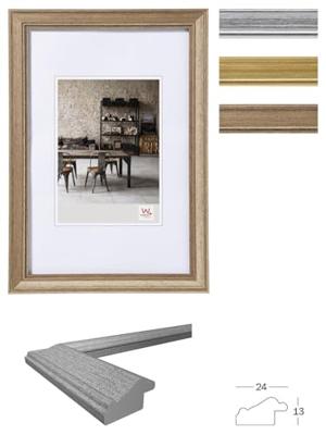 walther+ design JA520S Wissellijst Papierformaat: 20 x 15 cm Zilver walther+ design JA520S Wissellijst Papierformaat: 20 x 15 cm Zilver