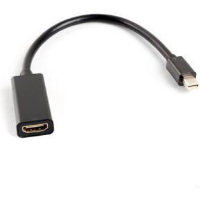 Adapter Mini DisplayPort naar HDMI Lanberg AD-0005-BK Adapter Mini DisplayPort naar HDMI Lanberg AD-0005-BK