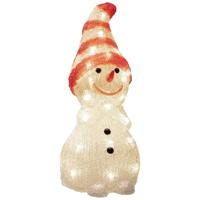Konstsmide 6249-103 Acryl figuur Energielabel: G (A - G) Sneeuwpop Warmwit LED Warm-wit - thumbnail