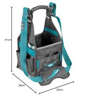 Makita Accessoires gereedschapstas vierkant - e-15453 - thumbnail