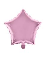 Folieballon Ster Roze - 46cm - thumbnail