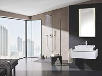 Grohe Eurocube Wastafelkraan Medium Met Waste 28 mm Met Temperatuurbegrenzer Chroom - thumbnail