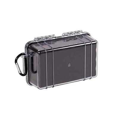 Peli Micro 1050 koffer transparant/zwart