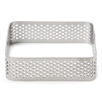 Patisse Garneerring Geperforeerd Rvs 7cm - thumbnail