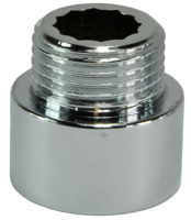 Wiesbaden kraanverlengkoppeling 3/8 x 50 Chr - thumbnail