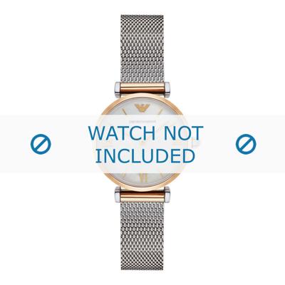 Horlogeband Armani AR2068 Staal 14mm