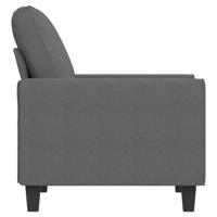Fauteuil 60 cm stof donkergrijs - thumbnail