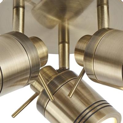 Searchlight Antieke badkamer plafondspotSamson brons - 6603AB