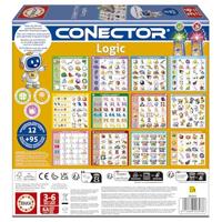 Connector Logic - Educatief spel - EDUCA - 90 vragen, 12 thema's, boekformaat - Vanaf 3 jaar - thumbnail