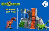 Schleich dinosaurs grote vulkaanexpeditie 42564 - thumbnail