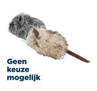TRIXIE MUIS PLUCHE CATNIP VOOR KATTEN ASSORTI 9 CM 30 ST - thumbnail