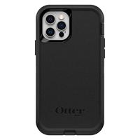 Otterbox Defender - ProPack BULK Backcover Apple iPhone 12, iPhone 12 Pro Zwart Inductieve lading, Stofdicht, Stootbestendig - thumbnail