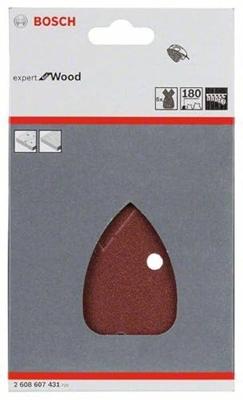 Bosch Accessories C430 Expert for Wood and Paint 2608607431 Deltaschuurpapier Korrelgrootte (num) 180 5 stuk(s)