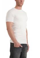 Garage Semi Bodyfit T-shirt R-neck Basic T-shirts White - thumbnail