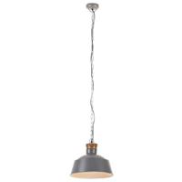 VidaXL Hanglamp industrieel e27 32 cm grijs - thumbnail