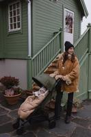 Elodie voetenzak kinderwagen buggy Aviator Brown - thumbnail