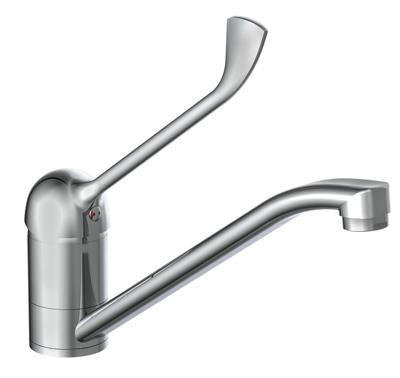 SCHÜTTE eenknopsmengkraan vital chroomkleurig