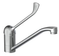 SCHÜTTE eenknopsmengkraan vital chroomkleurig - thumbnail