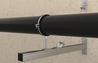Fischer Wandrailconsole 450 mm Staal (verzinkt) 536979 1 stuk(s) - thumbnail