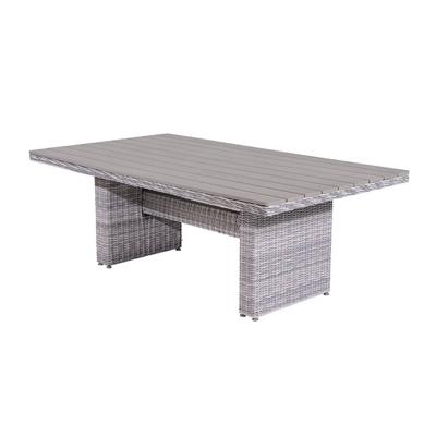 Tennessee L/D tafel 180x100 cloudy Grijs Garden Impressions - Garden impressions
