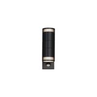 Searchlight WandlampDetroit zwart met sensor - 37739BK-PIR - thumbnail