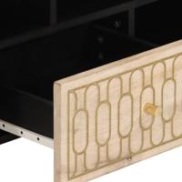 Tv-meubel 100x33x46 cm massief mangohout - thumbnail