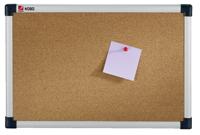 Prikbord Nobo Elipse 60x90cm kurk - thumbnail