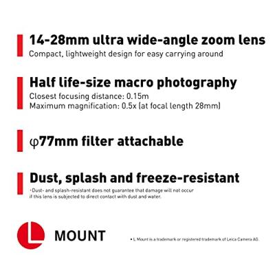 Panasonic Lumix S 14-28mm F/4-5.6 Macro - thumbnail