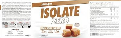 PER4M Isolate Zero Salted Caramel (2000 g) - thumbnail